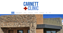 Desktop Screenshot of carnettclinic.com